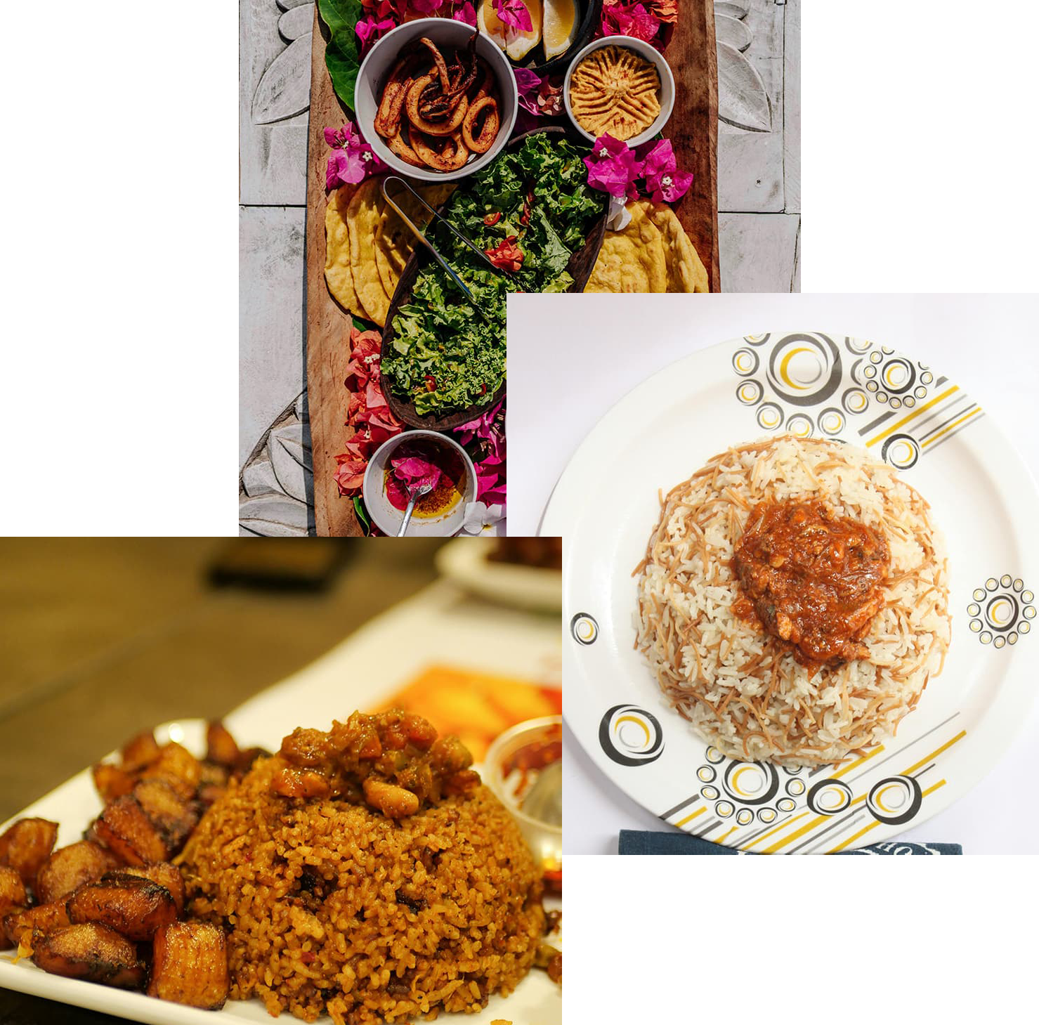 some meals images from afribite